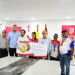 Gobernador Eduardo Verano entrega $27,5 millones en estímulos a medallistas del Atlántico en los Juegos Centroamericanos