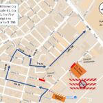 Cierre vial por obras y desvío provisional en el norte de Barranquilla