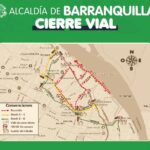 Estos son los cierres viales en Barranquilla este domingo por la carrera Expedición Bodytech